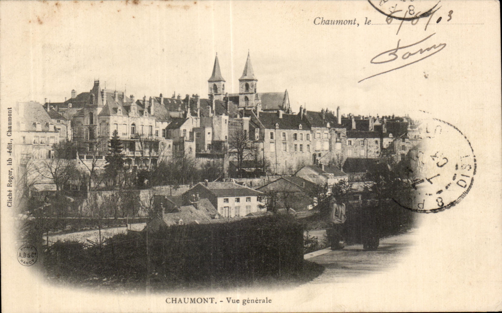 CPA Chaumont View