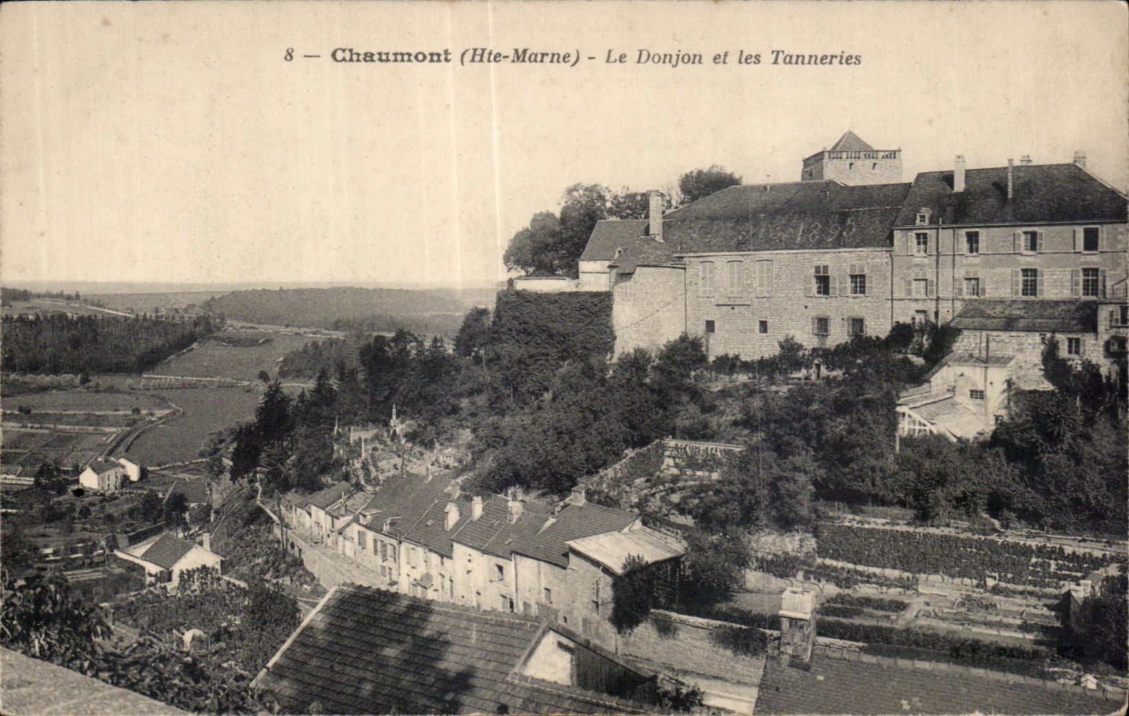 CPA Chaumont (Hte the Marne) the Keep and Tanneries