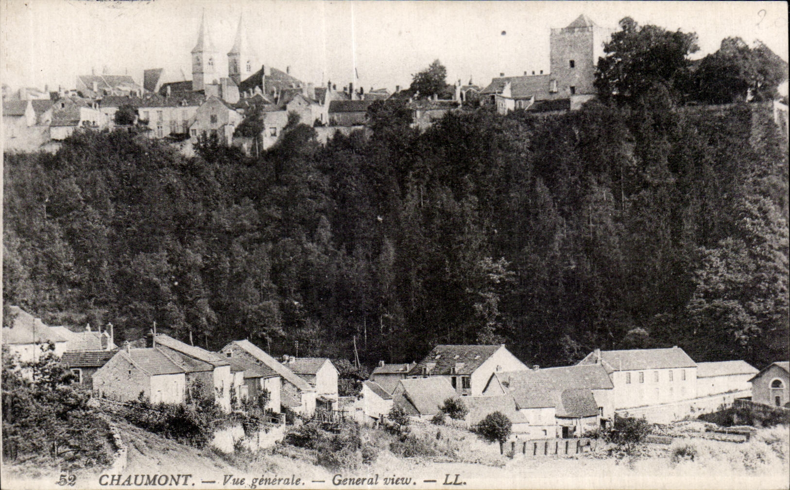 CPA Chaumont View general view