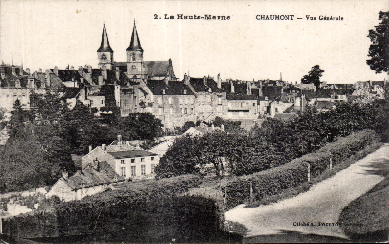 CPA the high Chaumont marl View