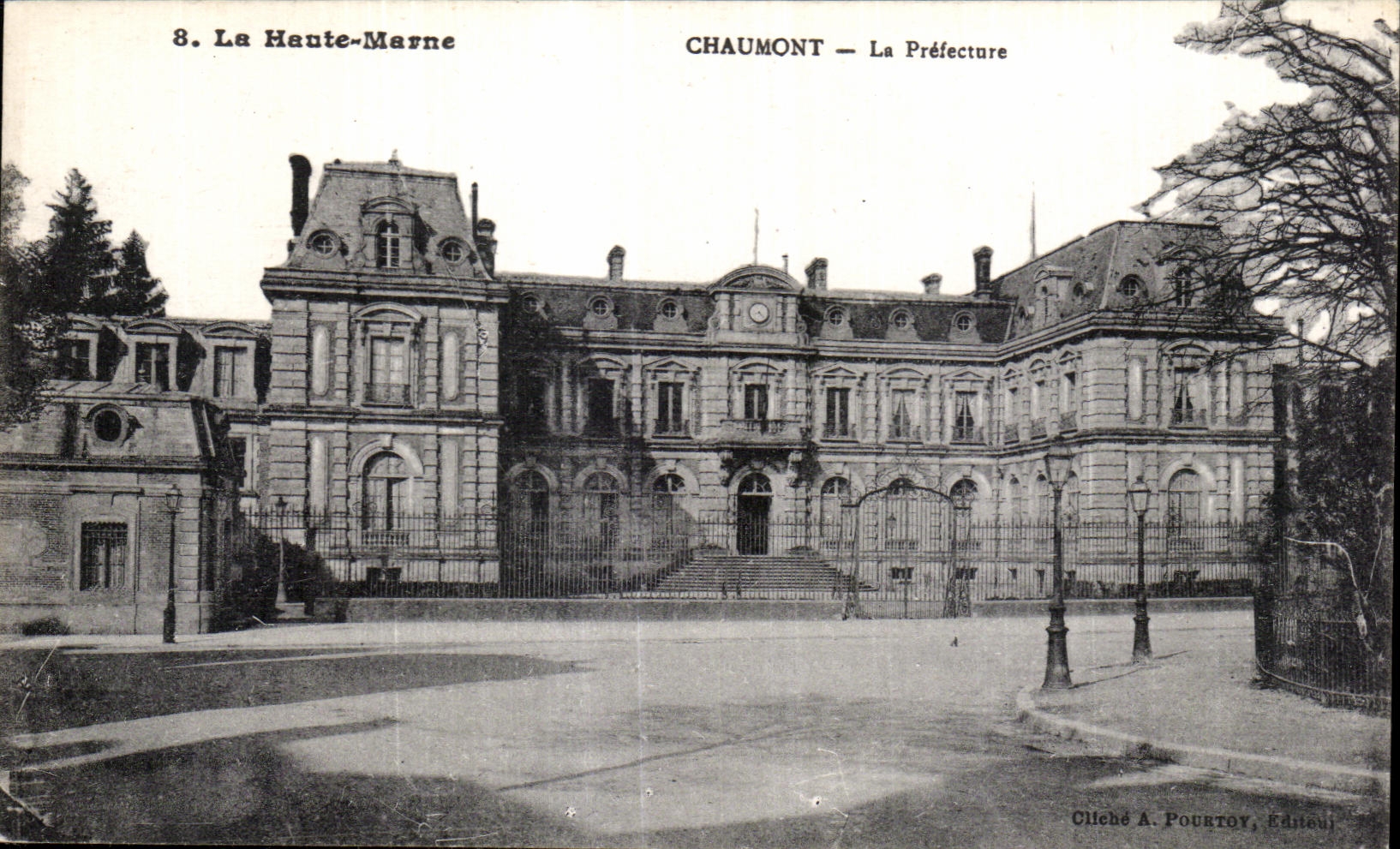 CPA the High Chaumont Marne Prefecture