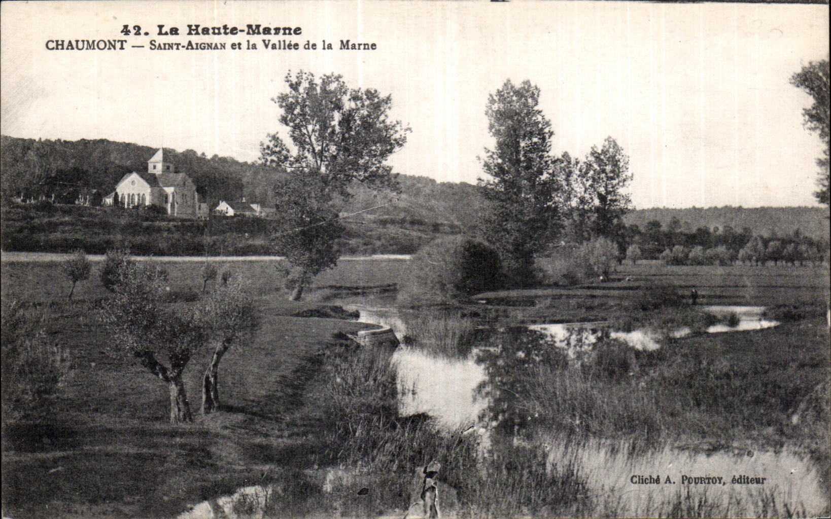 CPA Haunts It the Marne Chaumont Saint Aignan and the Valley of the Marne