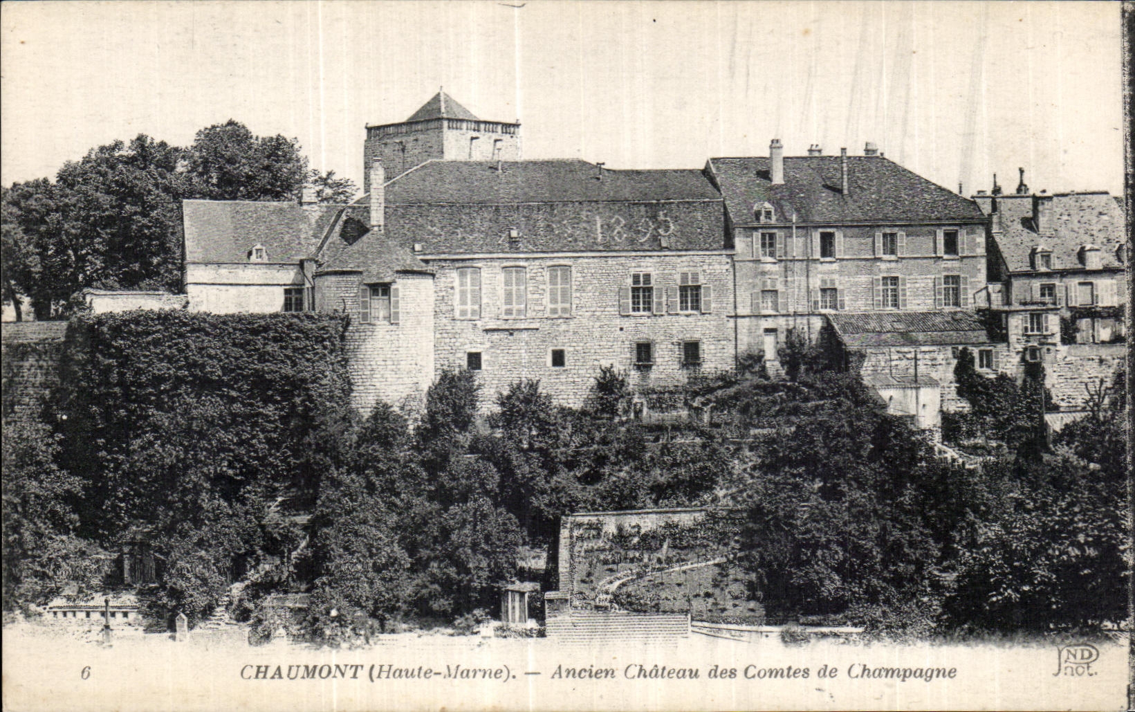 CPA Chaumont Old Castle of the Counts de Champagne
