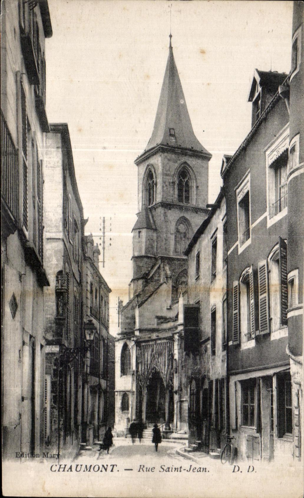 CPA Chaumont Street Saint Jean