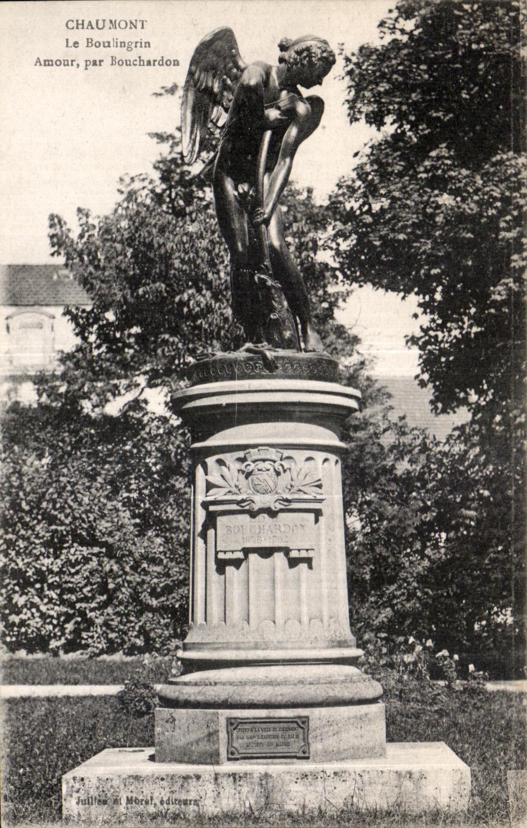 CPA Chaumont Boulingrin Love by Bouchardon