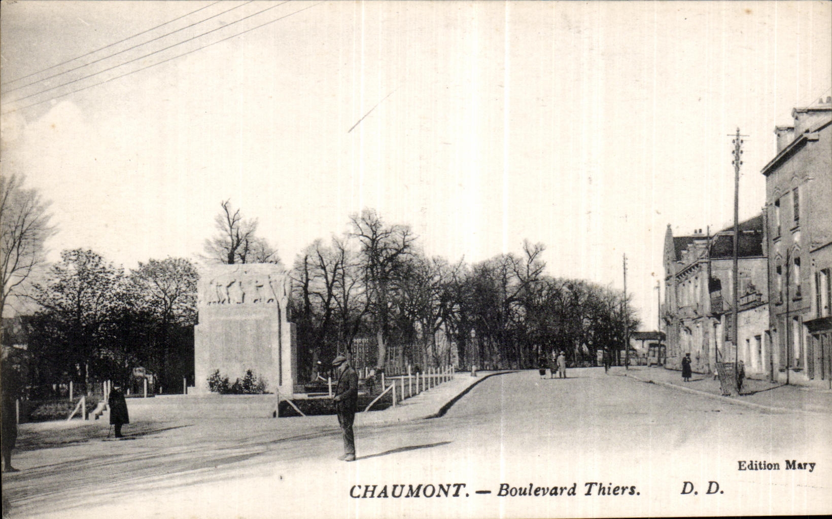 CPA Chaumont Thiers Boulevard