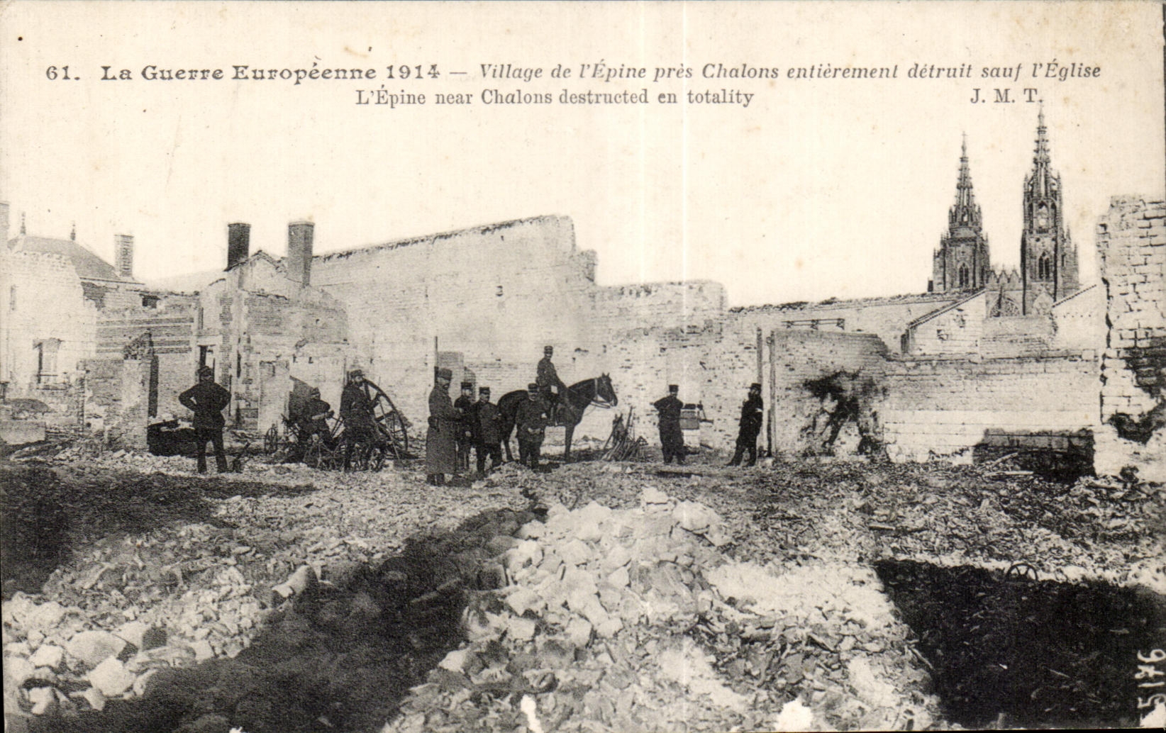 CPA Village of Spine close Trawl-nets