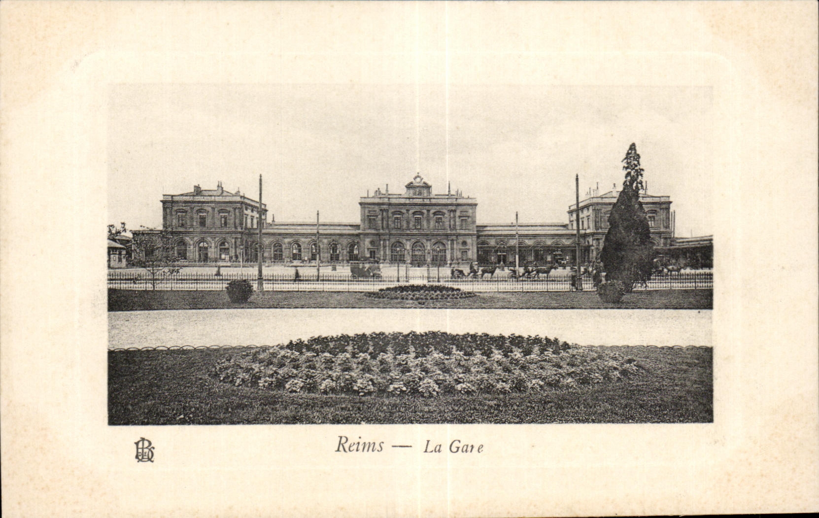 CPA Reims Train station
