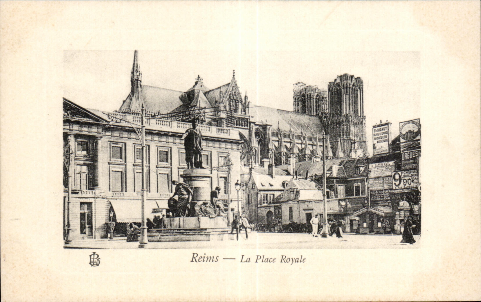 CPA Reims the Royal place