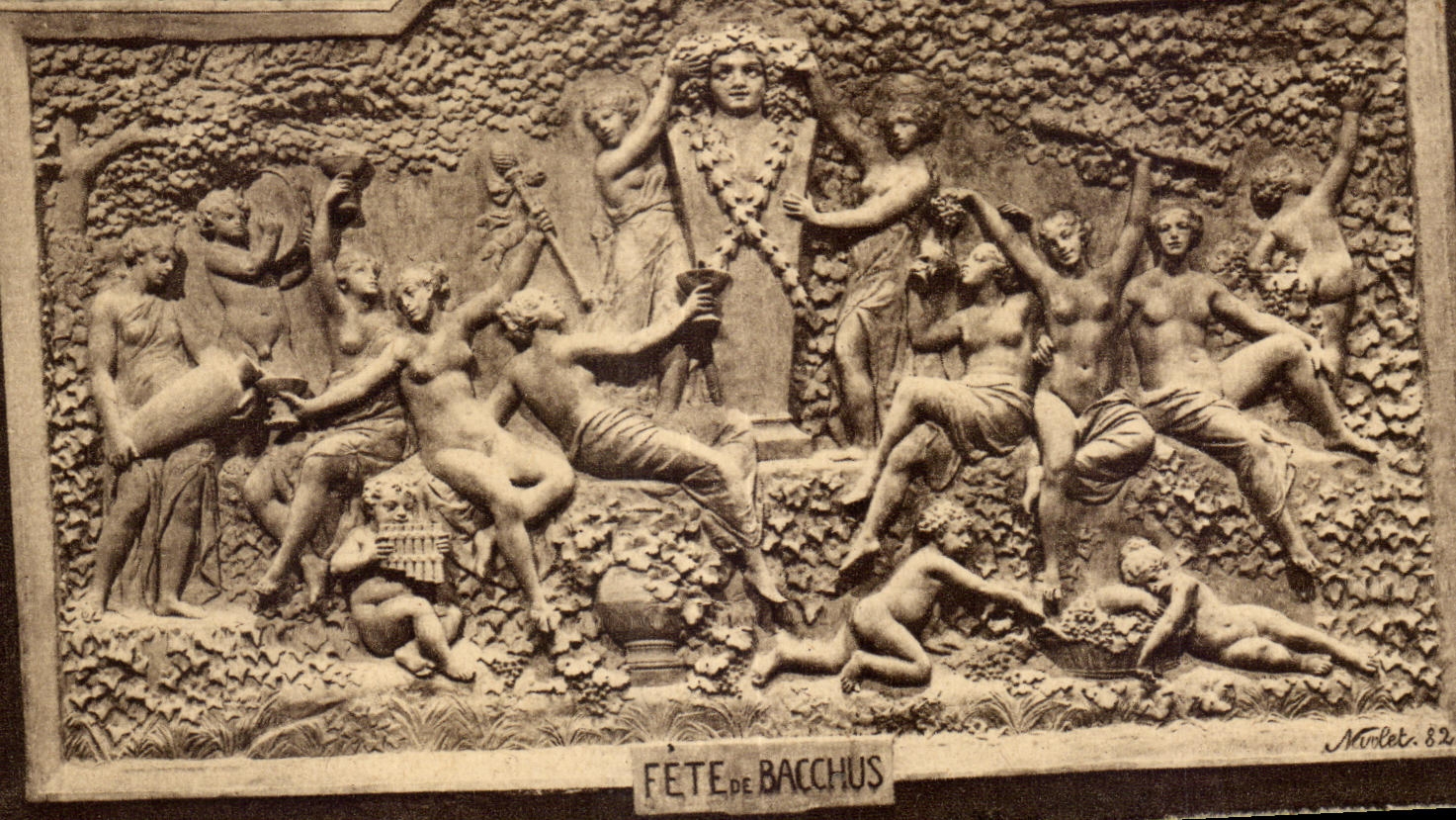 CPA Reims Collection Champagne Pommery   Greno Celebrates of Bacchus