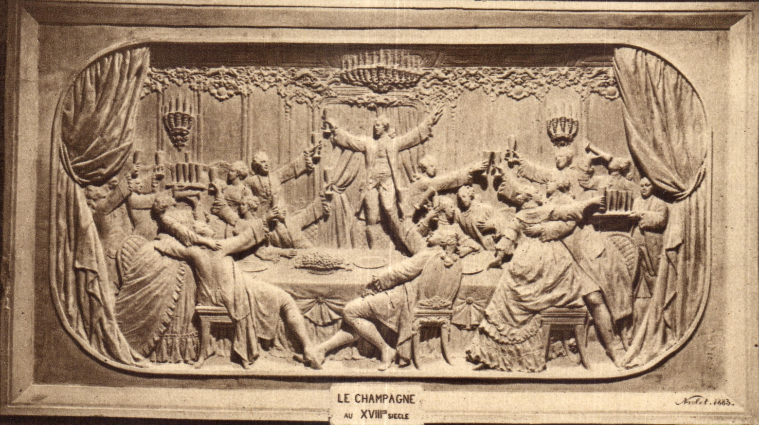 CPA Reims Collection Champagne Pommery   Greno the Champagne with 18th