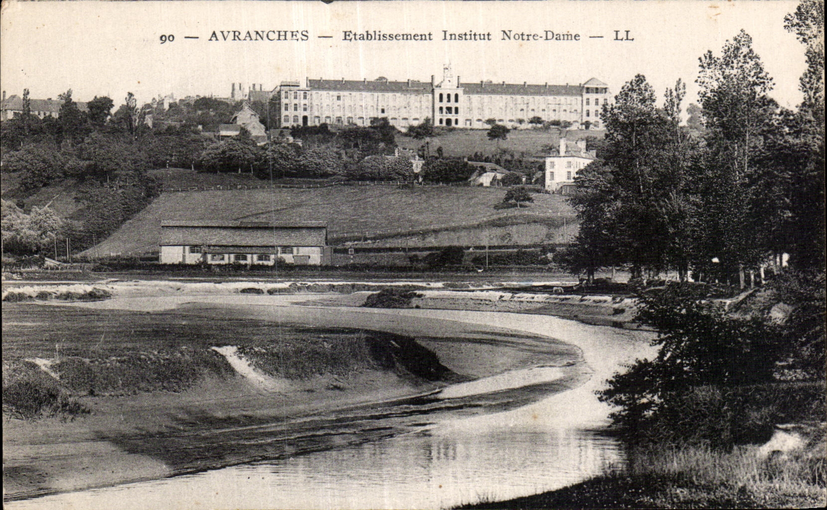 CPA Avranches Etablissement Institut Notre Dame