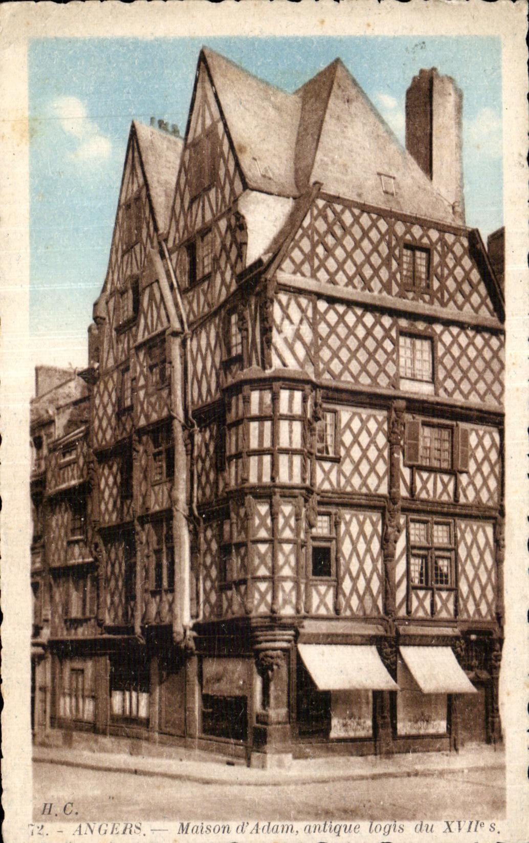 CPA Angers House Adam ancient home of 17th