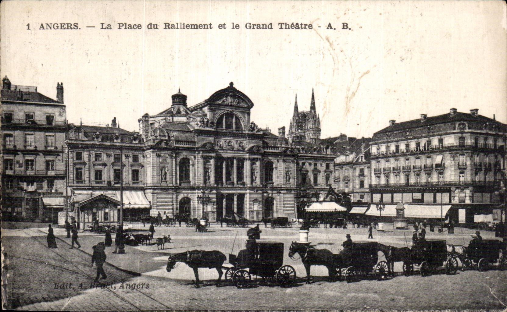 CPA Angers the place of the rallying and the large theater