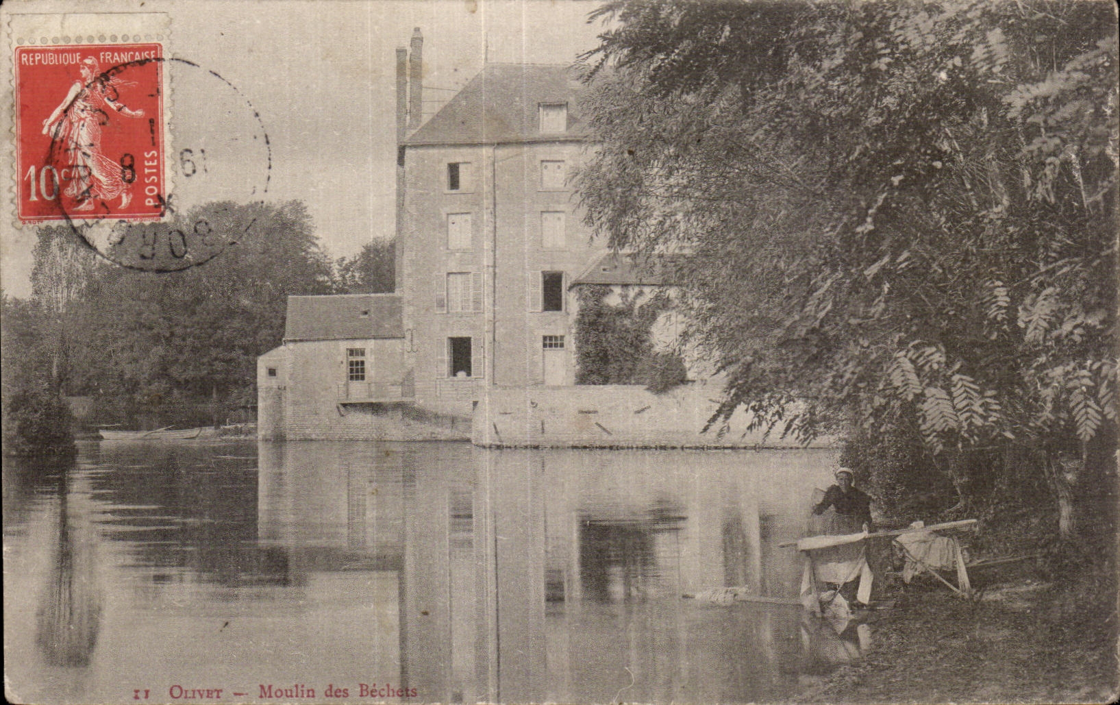 CPA Olivet Mill of the Spades Laundrette Lavender field