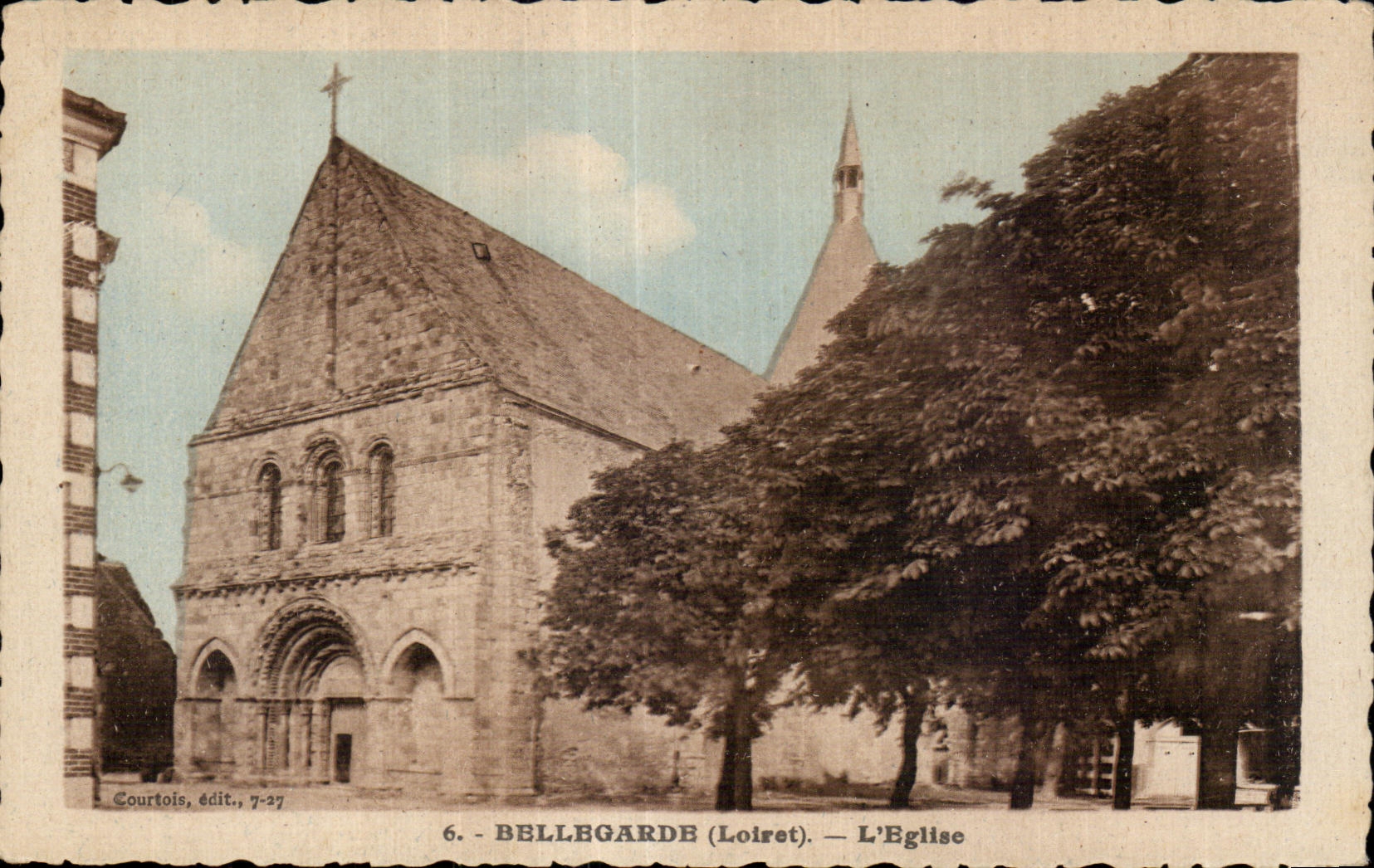 CPA Bellegarde Church