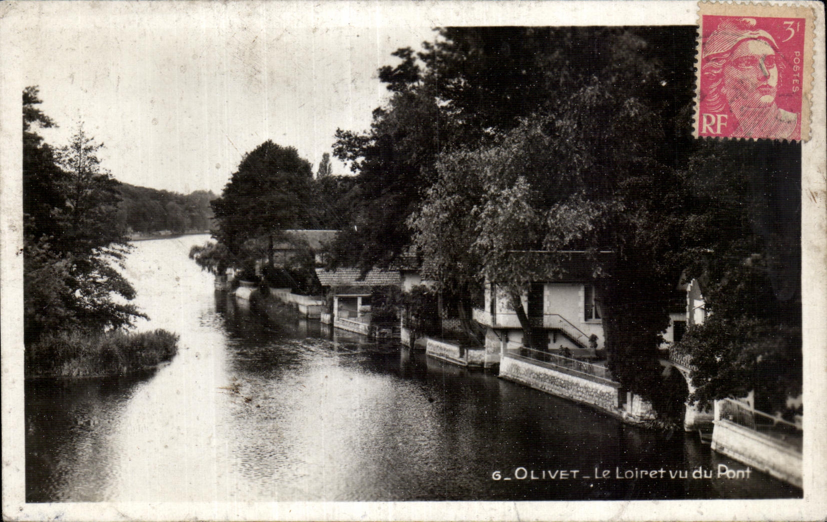 CPA Olivet Loiret Seen of the Bridge