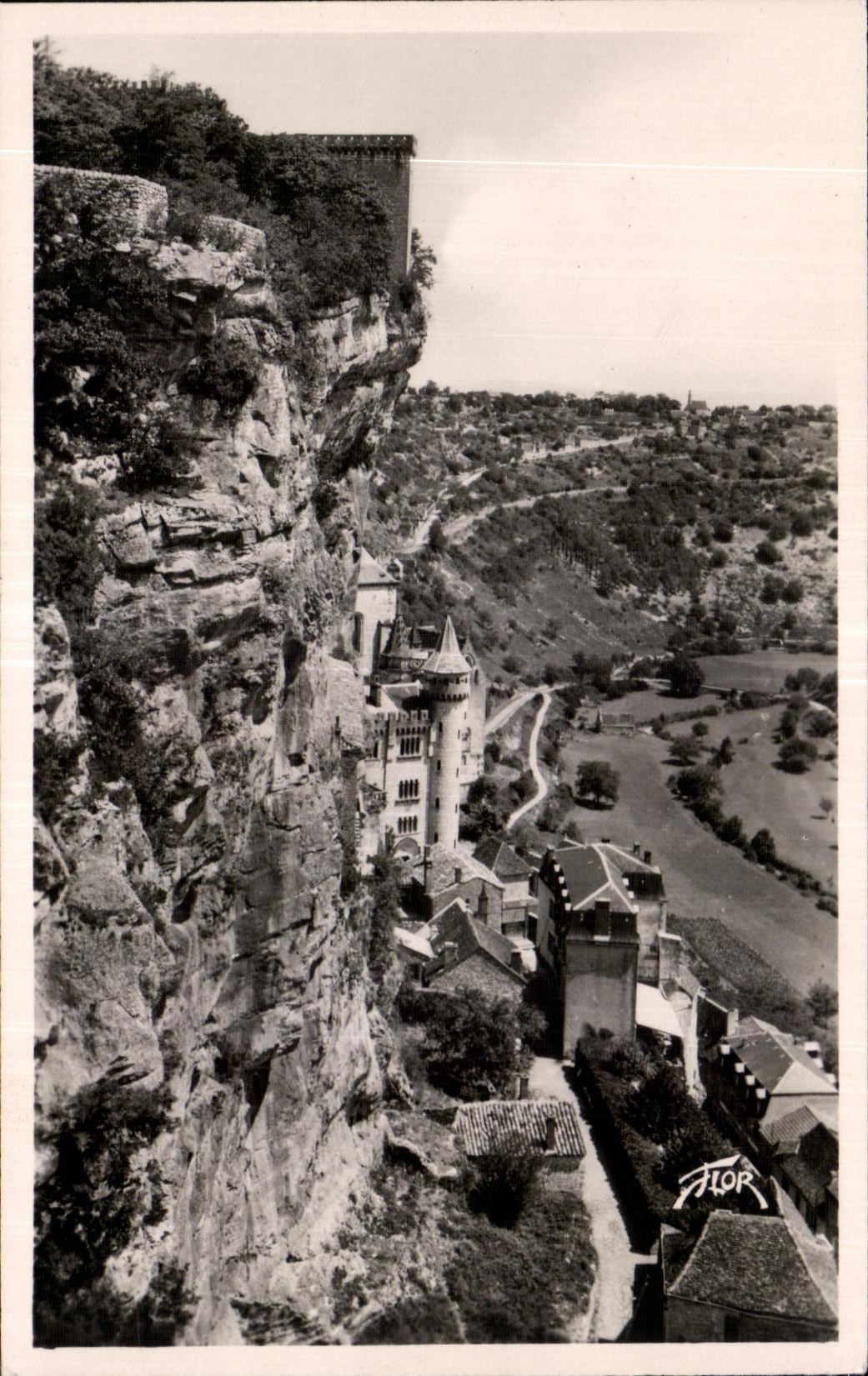 CPA Rocamadour (Lot) Vue Plongeante