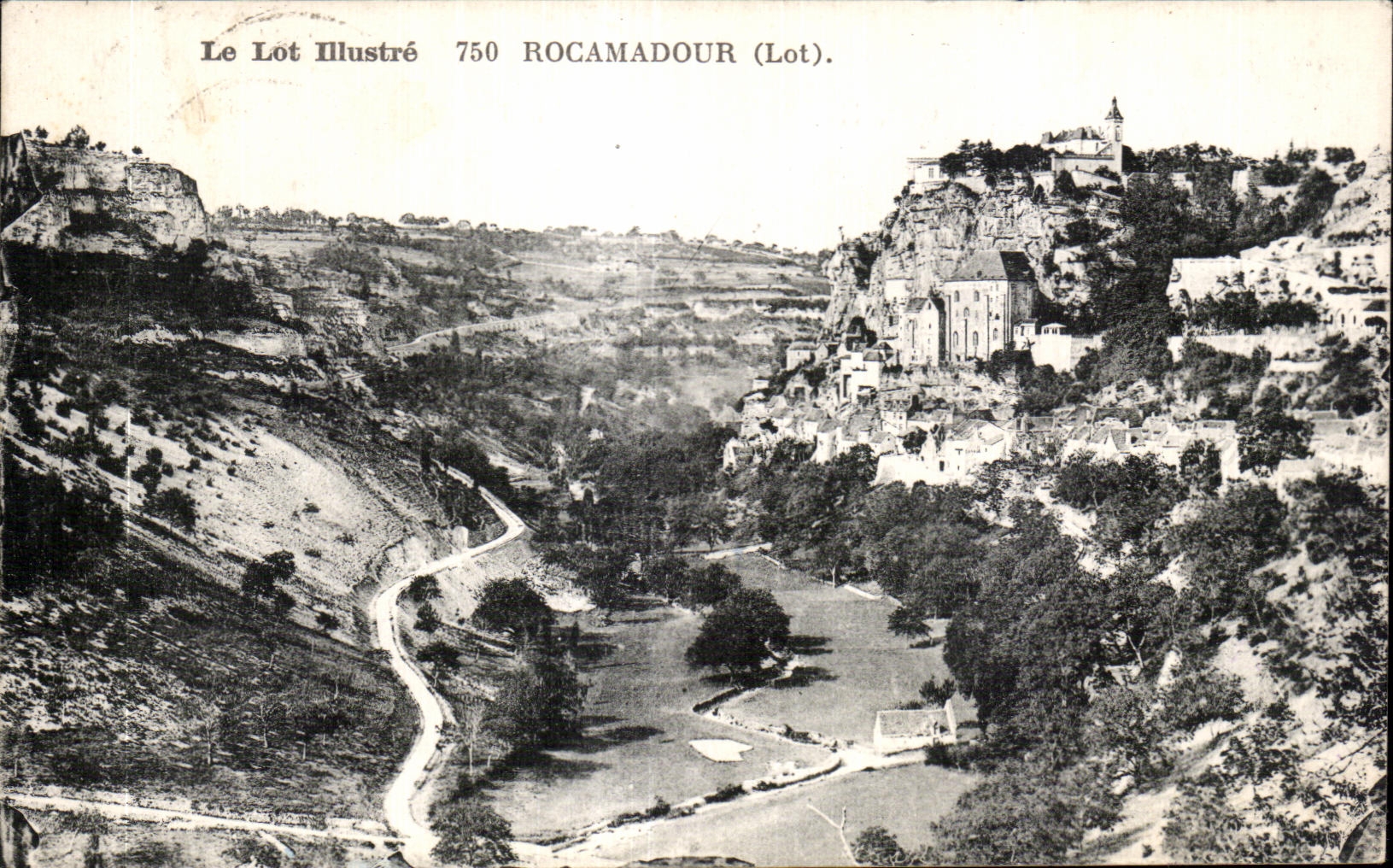 CPA Le Lot Illustre Rocamadour (Lot)