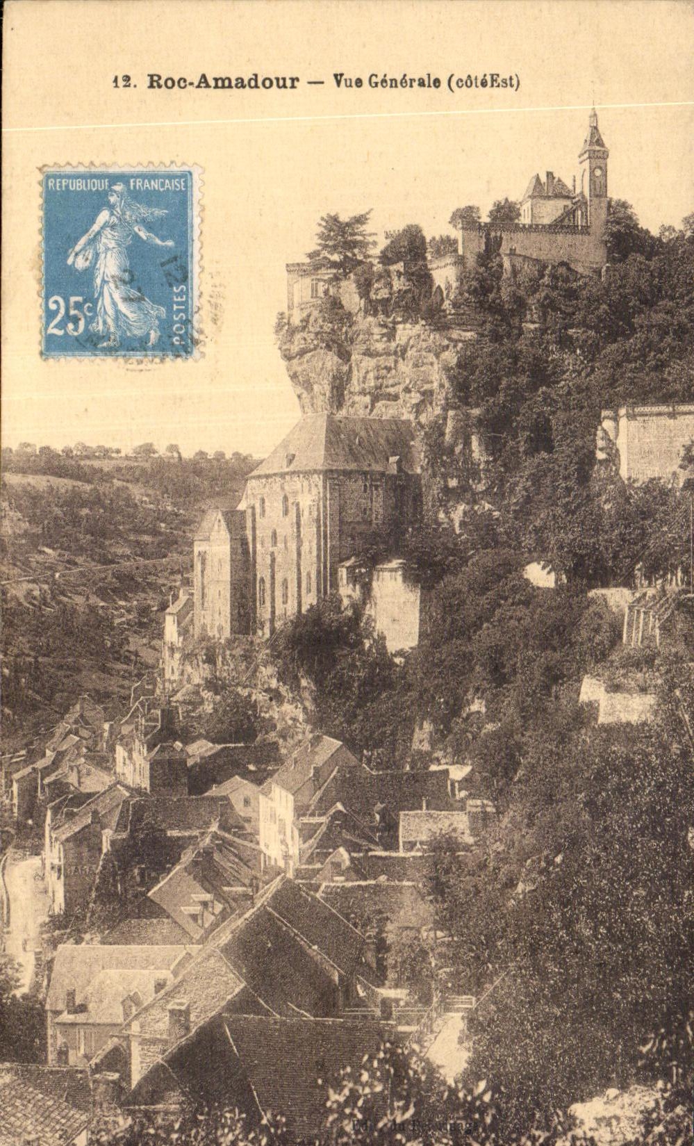 CPA Rocamadour Vue Generale