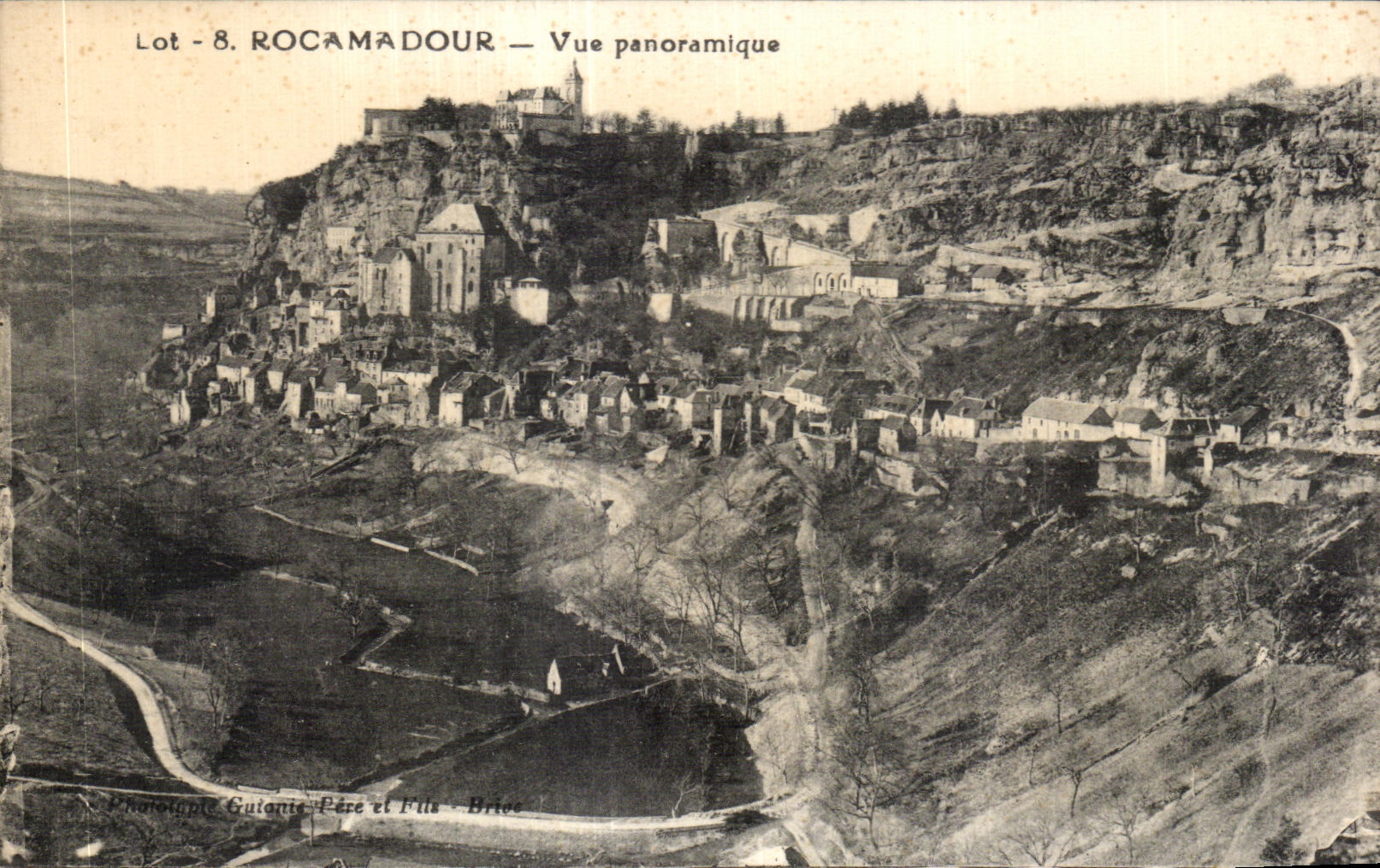 CPA Rocamadour Vue panoramique