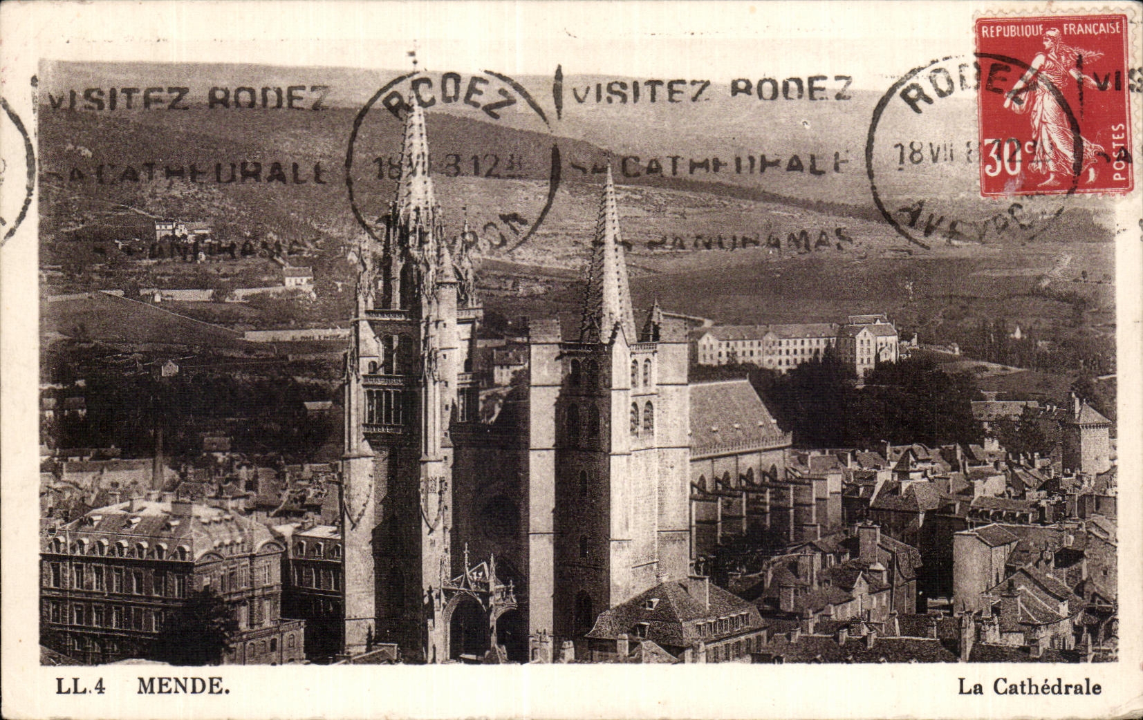 CPA Mende La Cathedrale