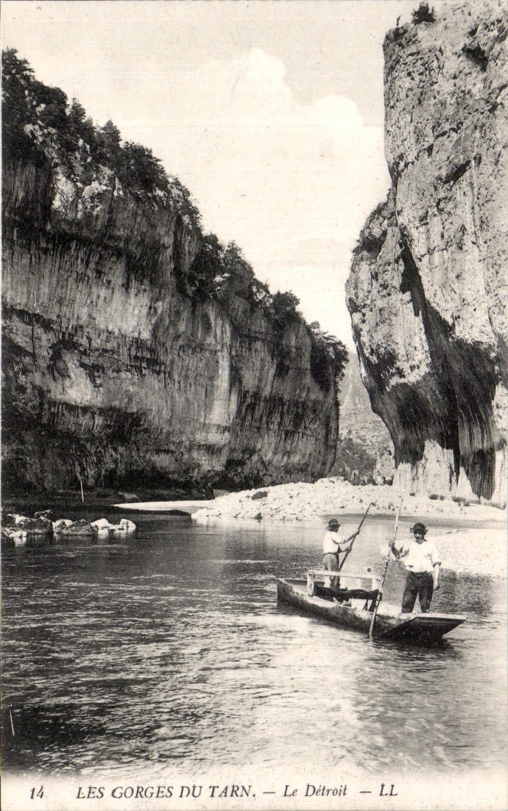 CPA Les Gorges Du Tarn Le 