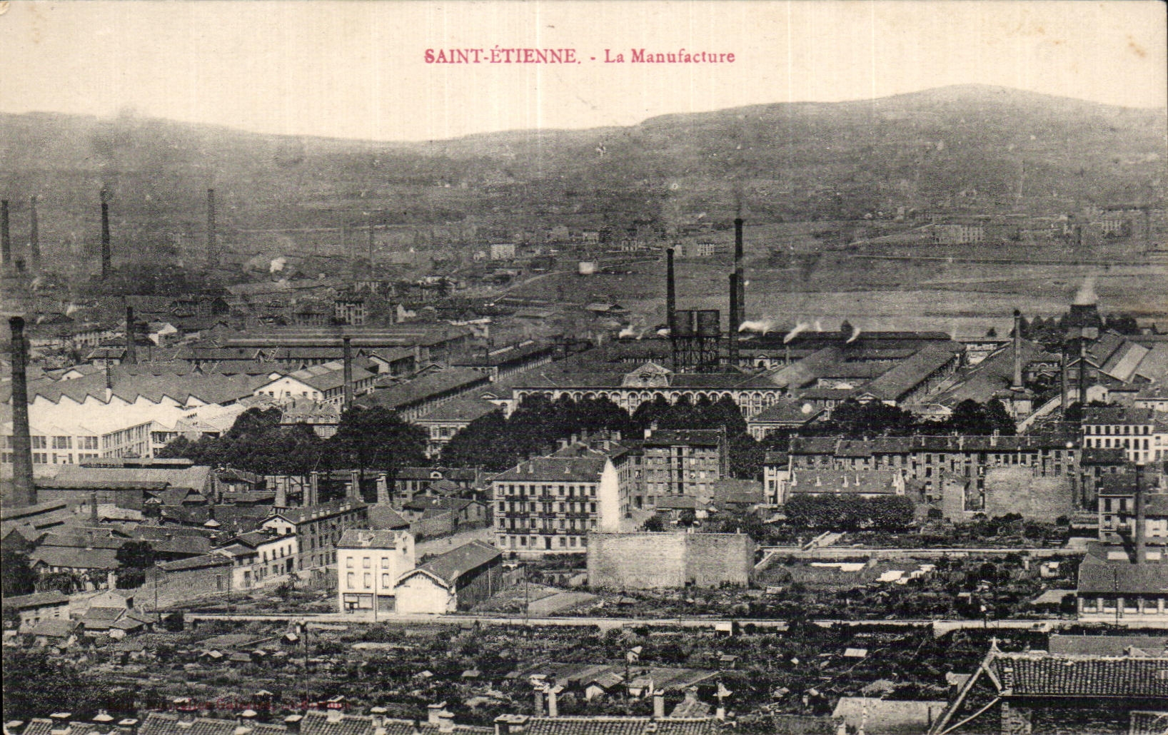 CPA Saint Etienne Manufacture