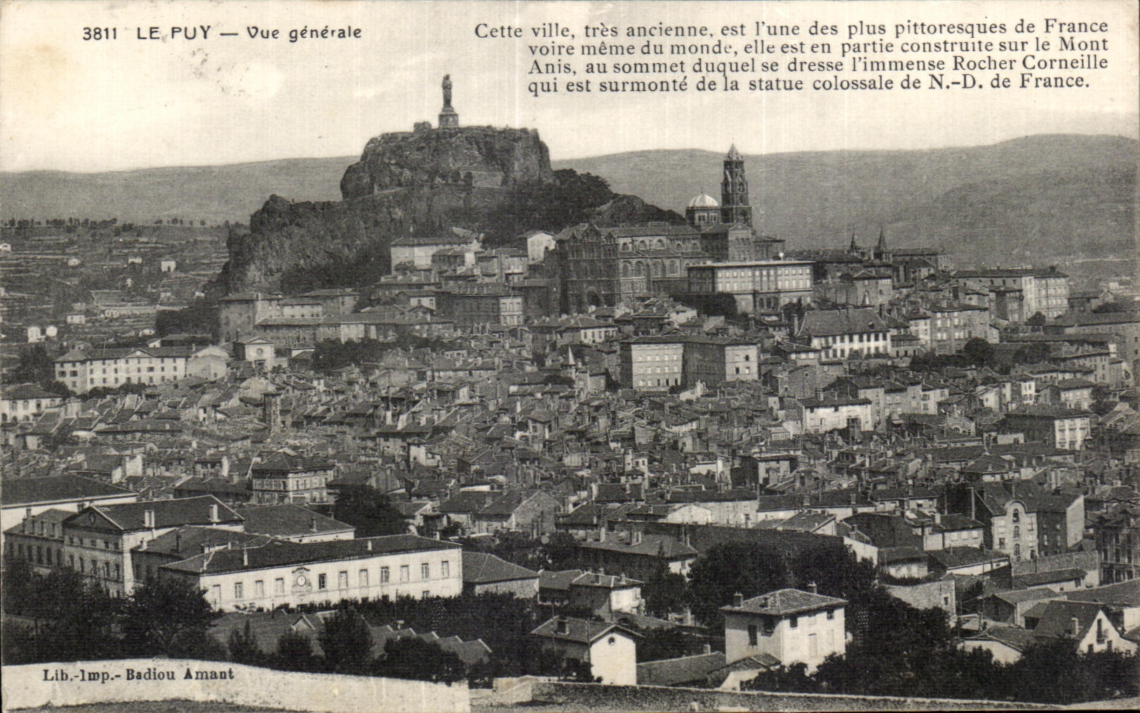 CPA Le Puy Vue Generale