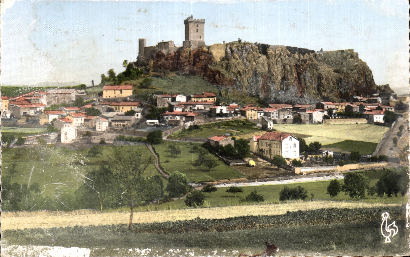 CPA Environs du Puy Vue generale de Polignac