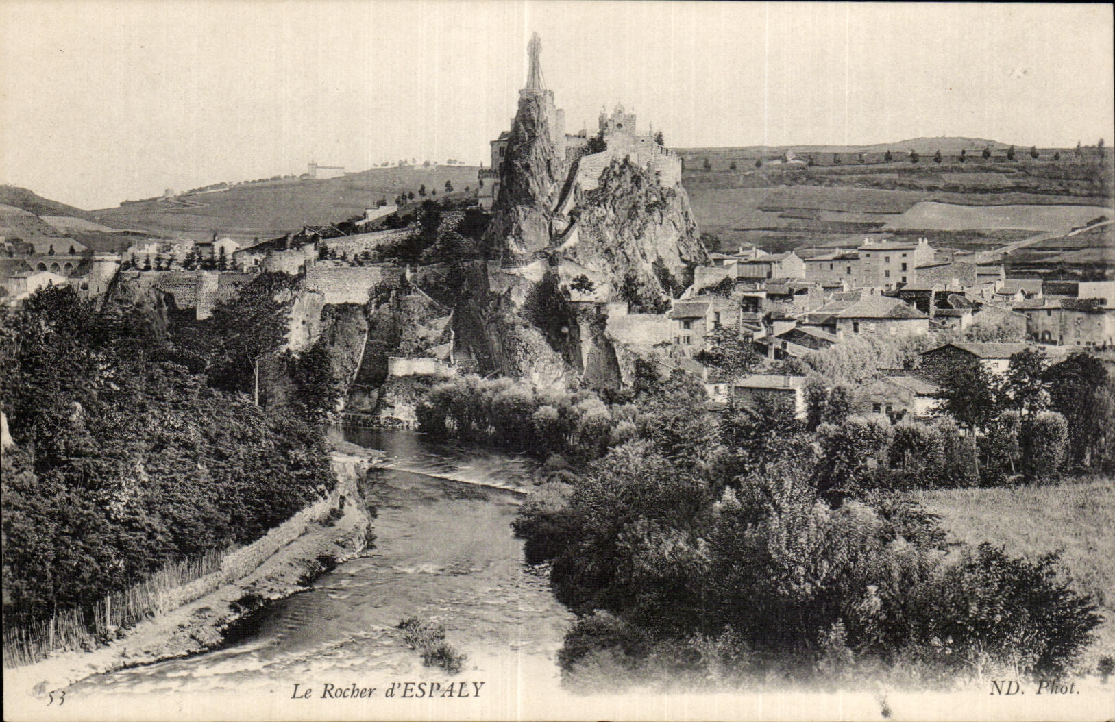 CPA Le Rocher d Espaly Le Puy