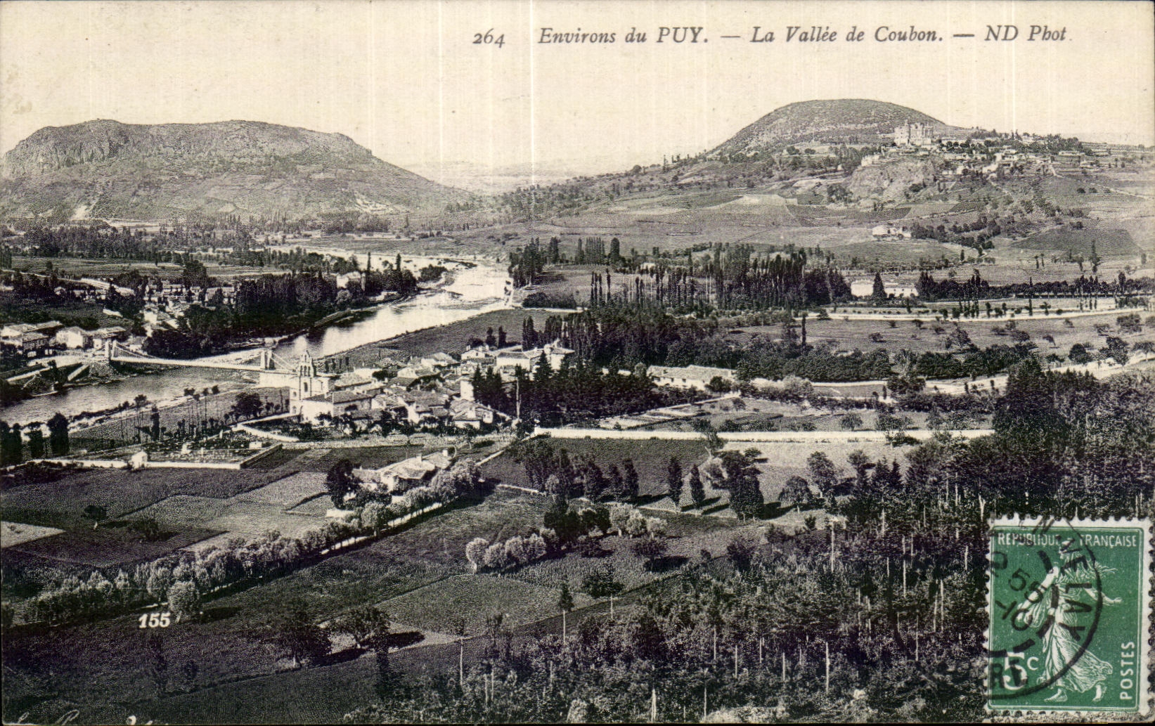 CPA Surroundings of Puy the valley of Coubon