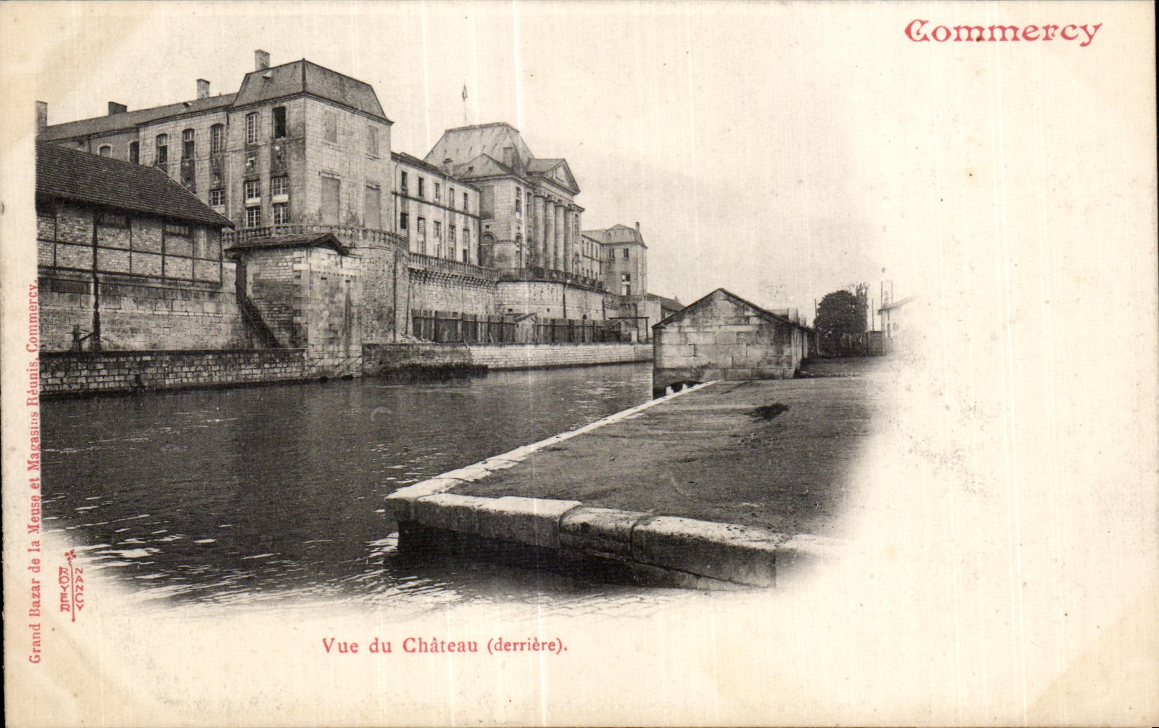 CPA Commercy Seen of the castle