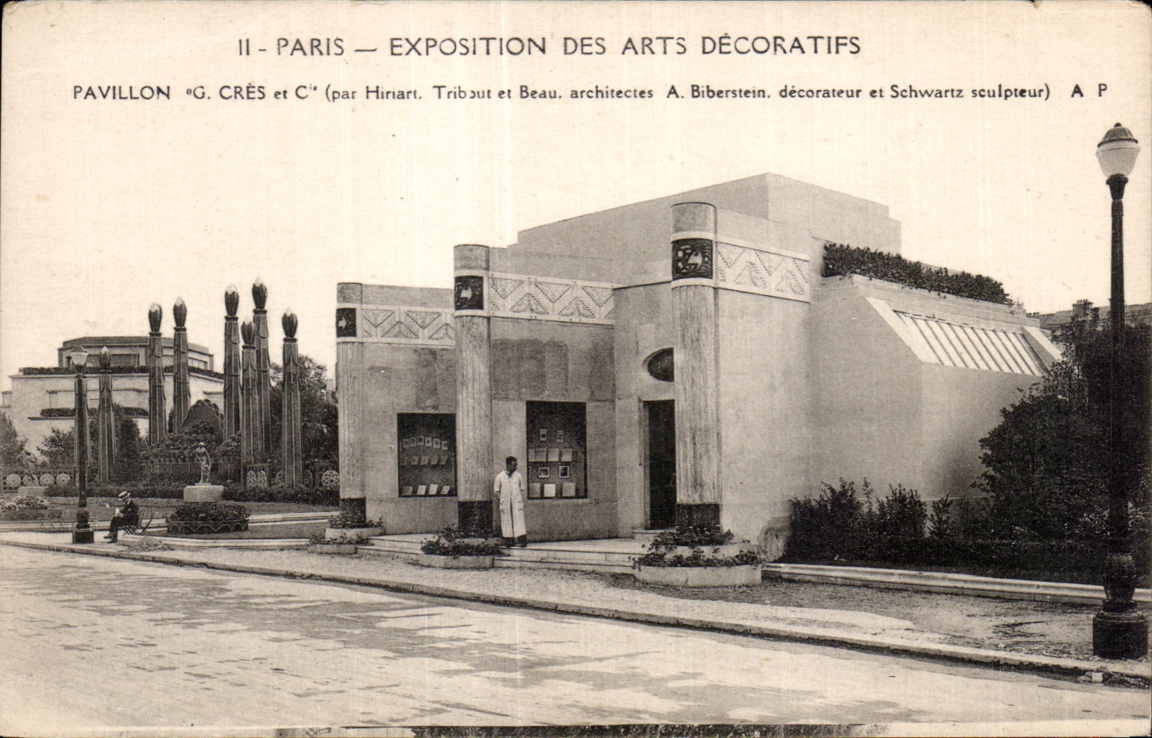 CPA Exposition internationale des Arts Decoratifs Paris 1925 Pavillon Cres et Cie