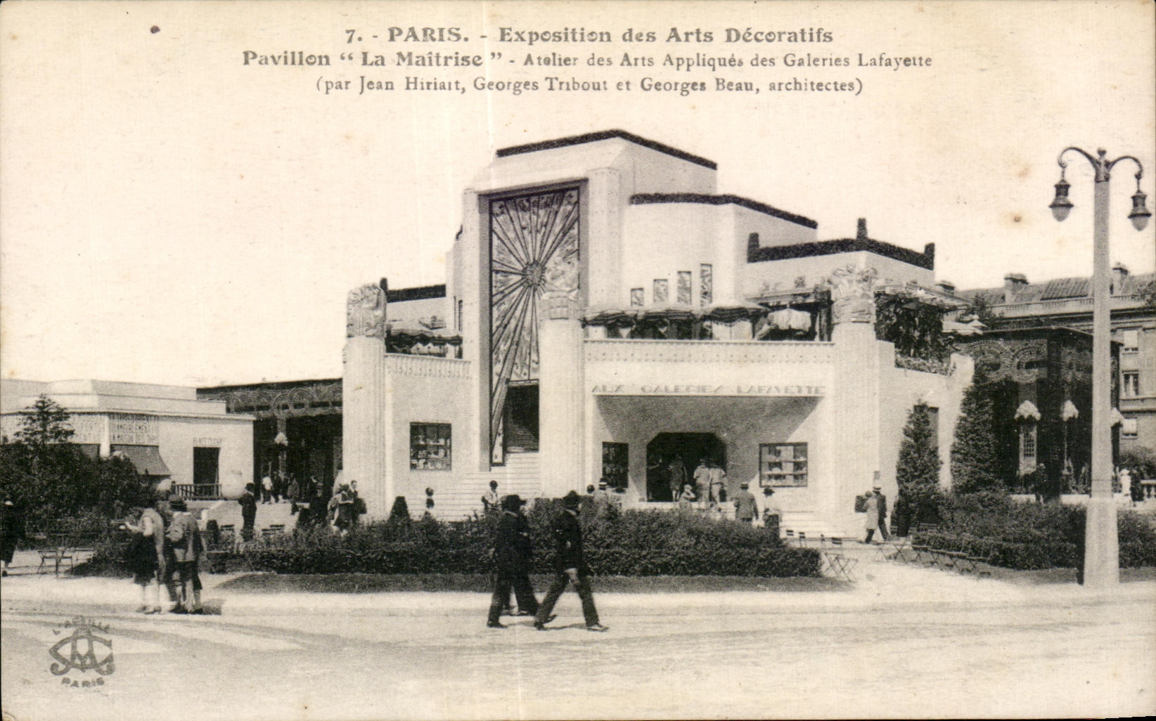 CPA Exposition Internationale des arts Decoratifs Paris 1925 Pavillon La Maitrise