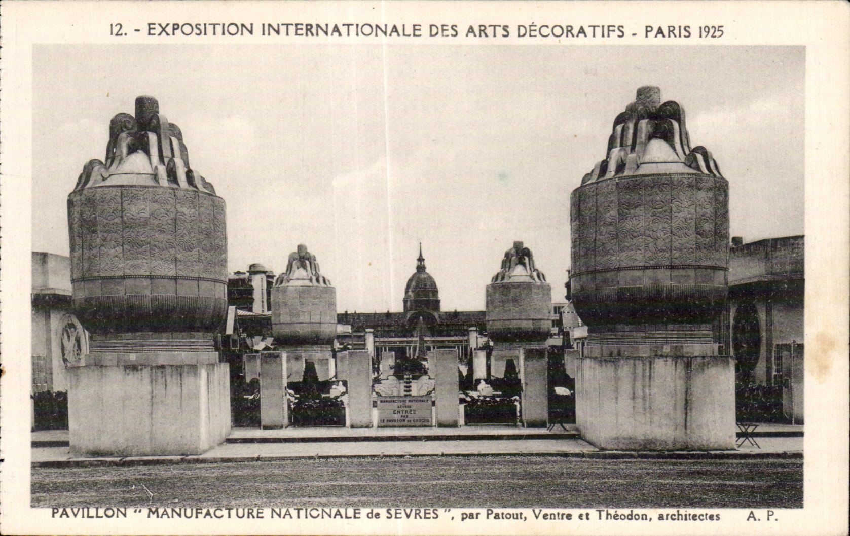 CPA Exposition Internationale des arts Decoratifs Paris 1925 Pavillon Manufacture Nationale de Sevres