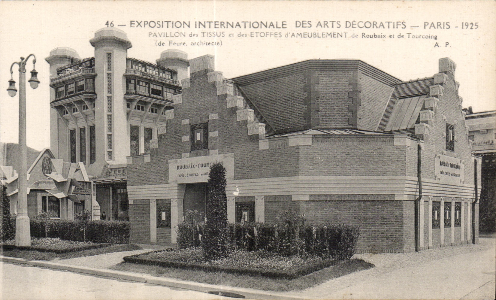 CPA Exposition Internationale des arts decoratifs - Paris - 1925 Pavillon des Tissus es des Etoffes d Ameublement