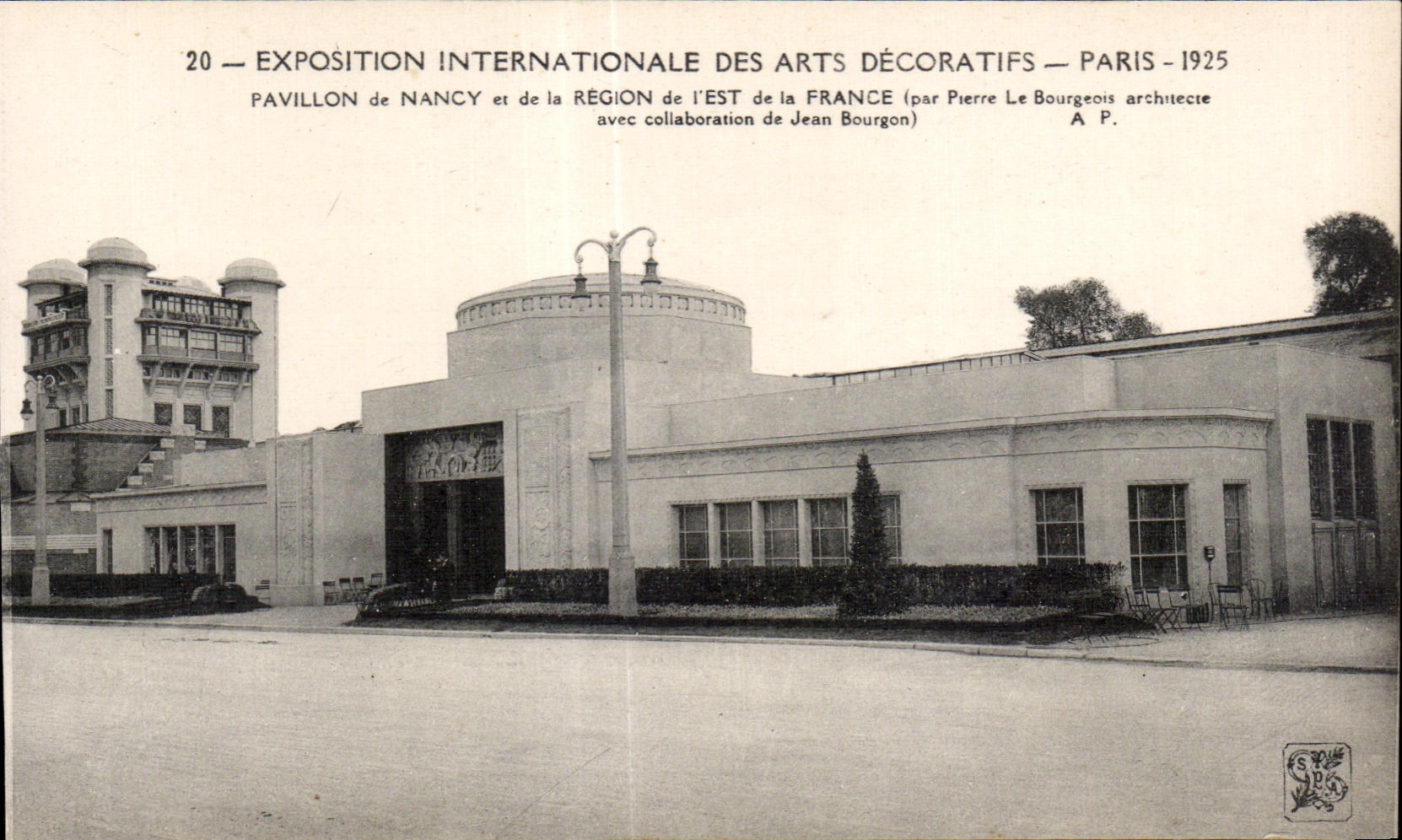 CPA Exposition Internationale des arts decoratifs - Paris - 1925 Pavillon de nancy et de la Region de I Est de la France