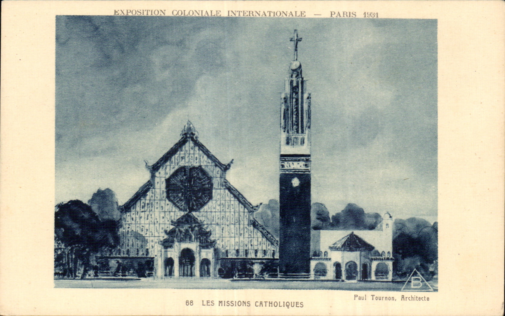 CPA Paris Exposition coloniale internationale 1931 Les missions catholiques