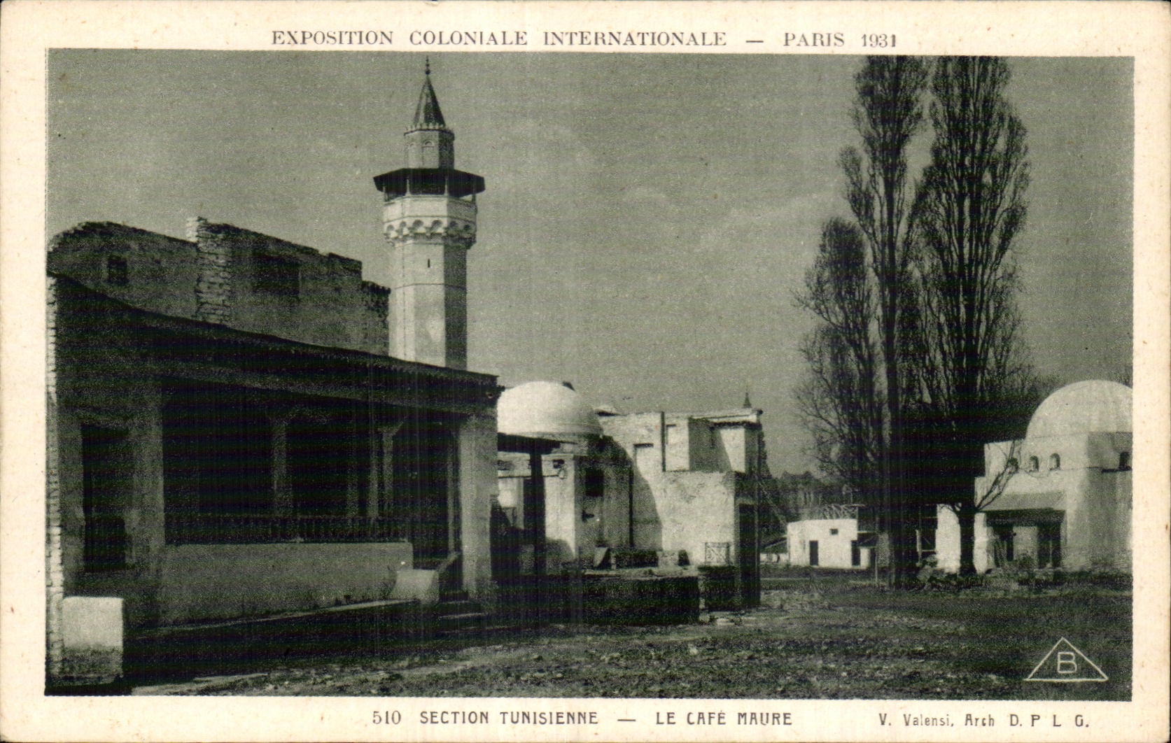 CPA Paris Exposition coloniale internationale 1931 Section tunisienne Le cafe maure