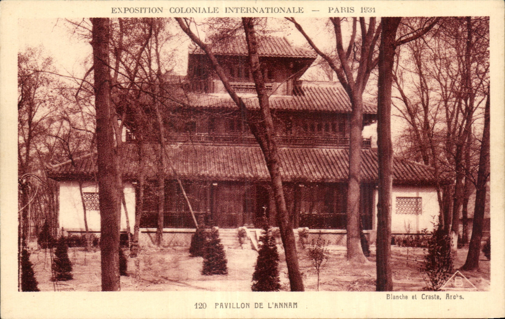 CPA Exposition coloniale internationale Paris 1931 Pavillon de l Annam