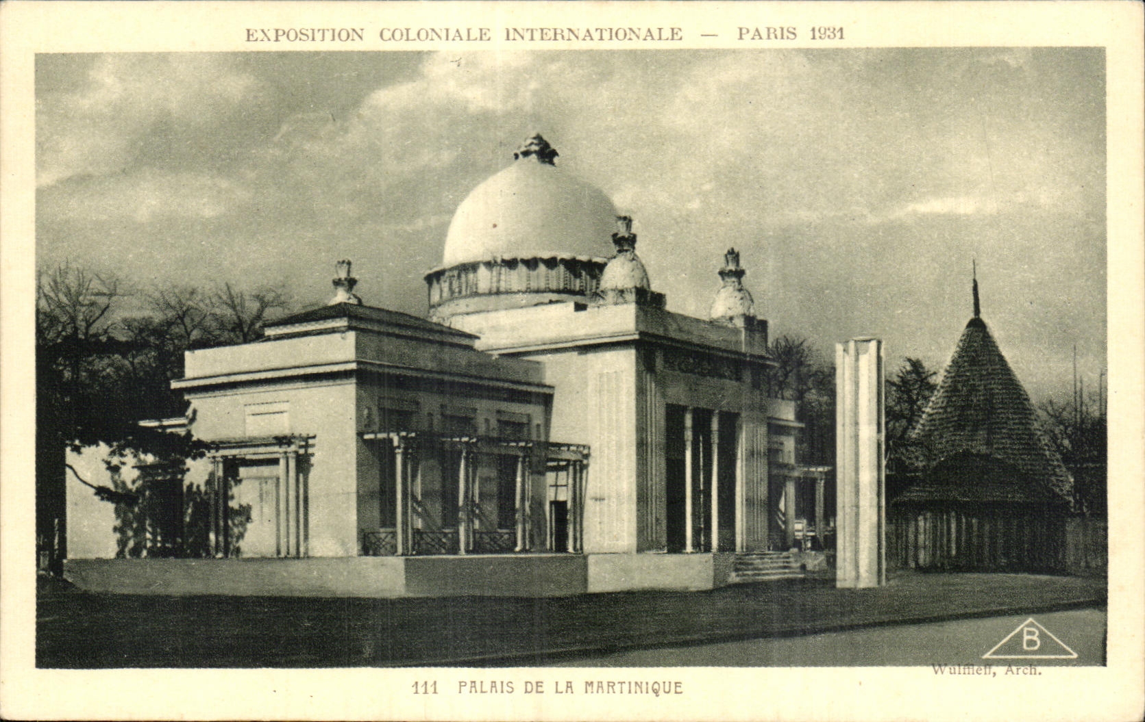 CPA Exposition coloniale internationale Paris 1931 Palais de la Martinique