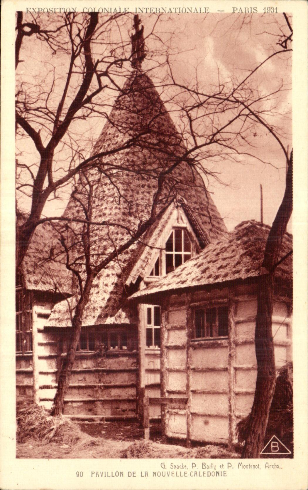 CPA Exposition coloniale internationale Paris 1931 Pavillon de la Nouvelle caledonie