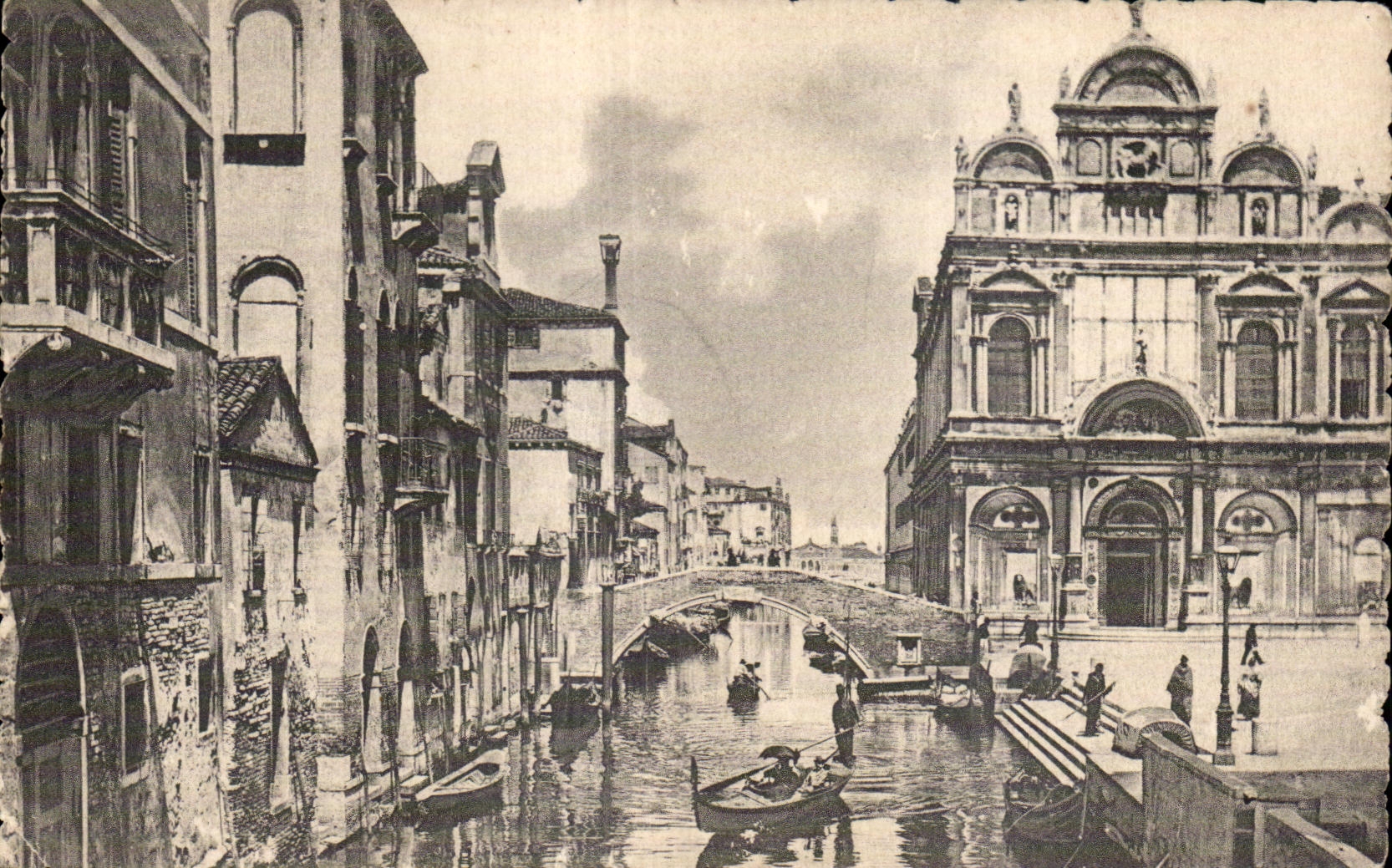 CPA Italy Italia Venezia Rio del Mendicanti