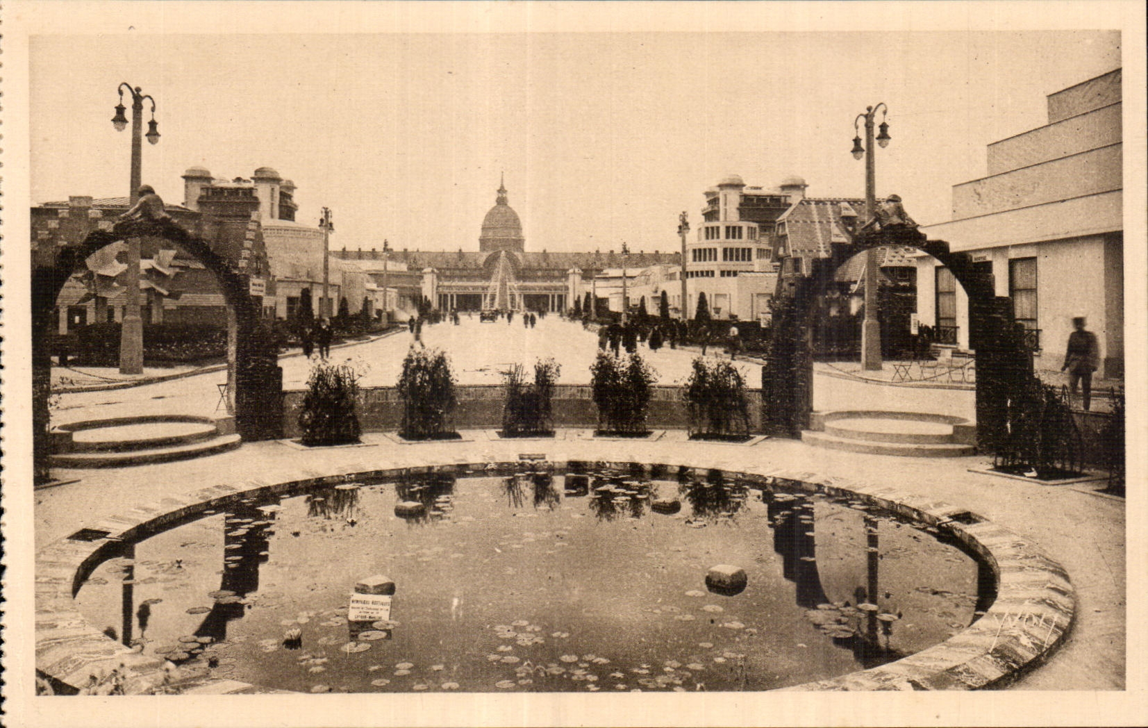 CPA Exposition internationale des Arts decoratifs Paris 1925 Jardin des Nymphes