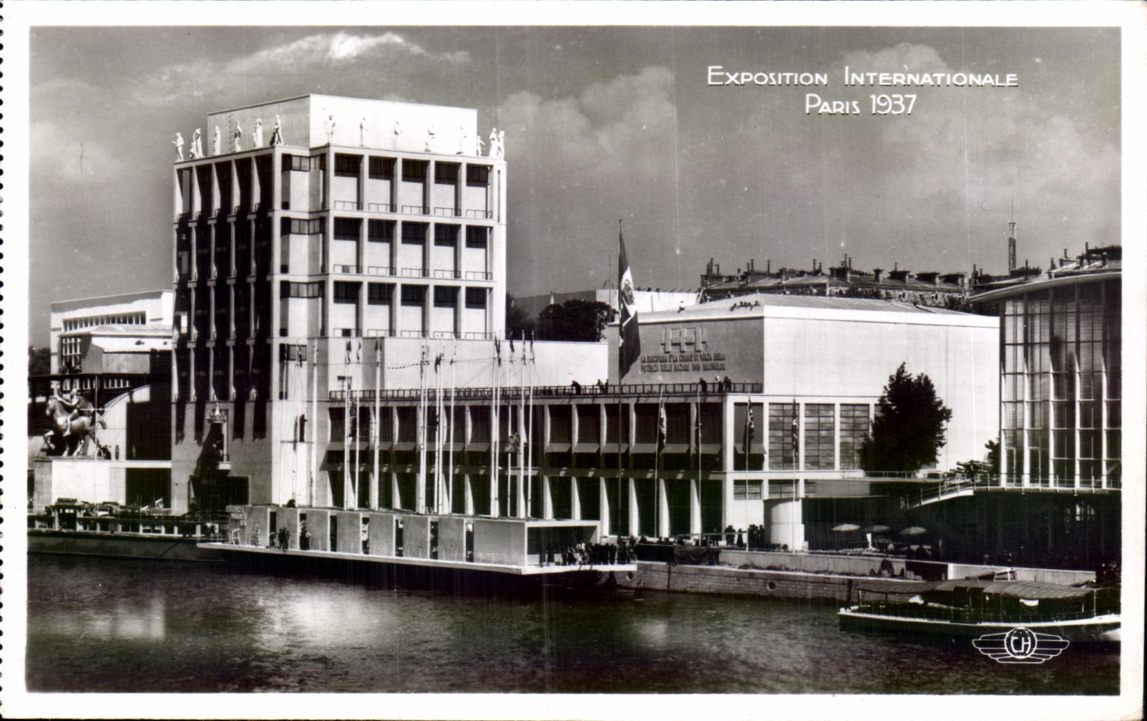 CPA Exposition Internationale Paris 1937 pavillon de l italie