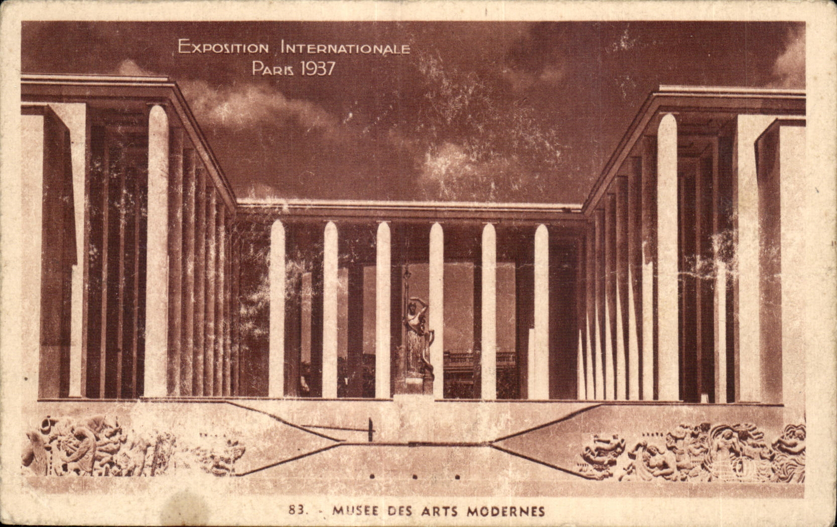 CPA Exposition Internationale Paris 1937 musee des arts modernes