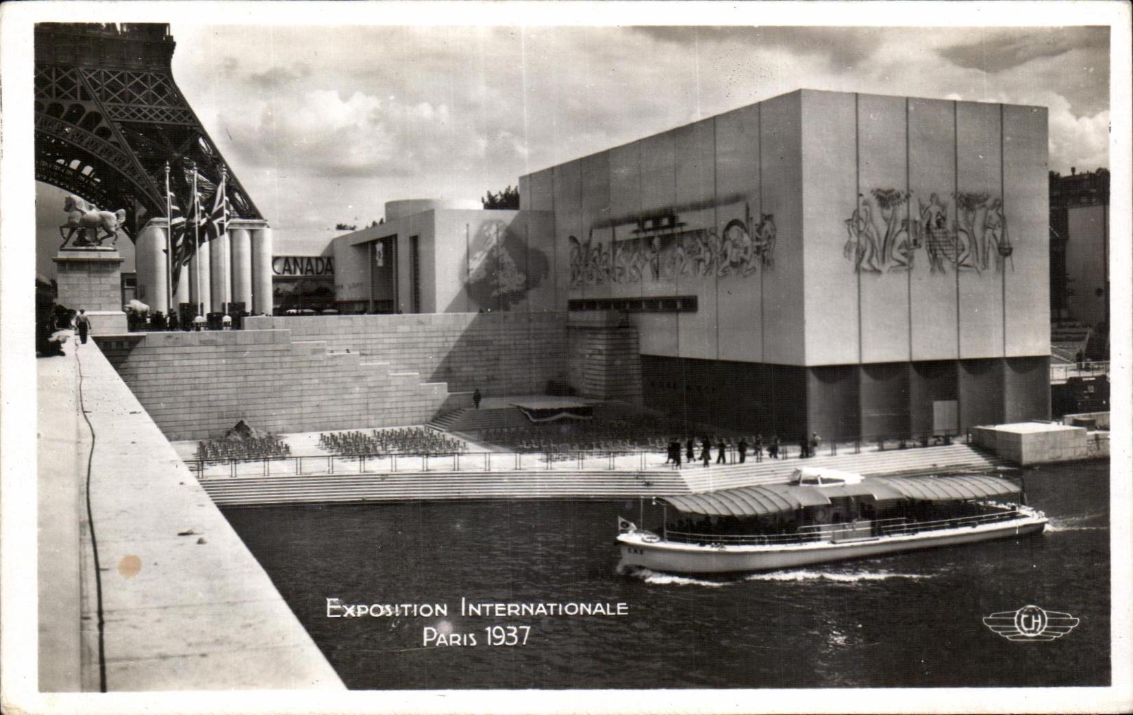 CPA Exposition Internationale Paris 1937 pavillon de l angleterre