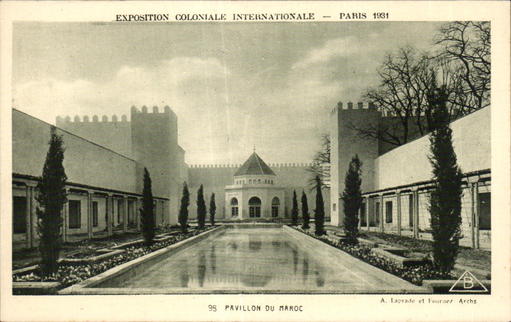 CPA Exposition Coloniale Internationale Paris Pavillon du maroc