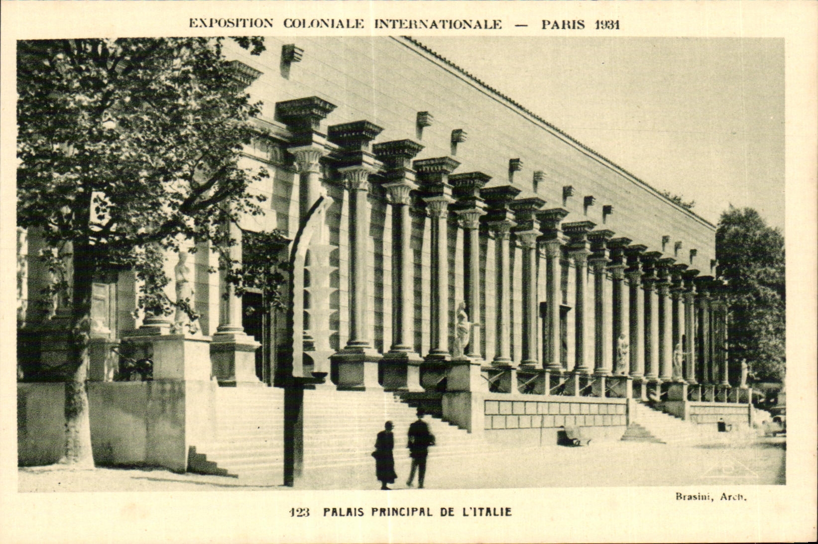 CPA Exposition Coloniale Internationale Paris 1931 Palais pricipal de l Italie